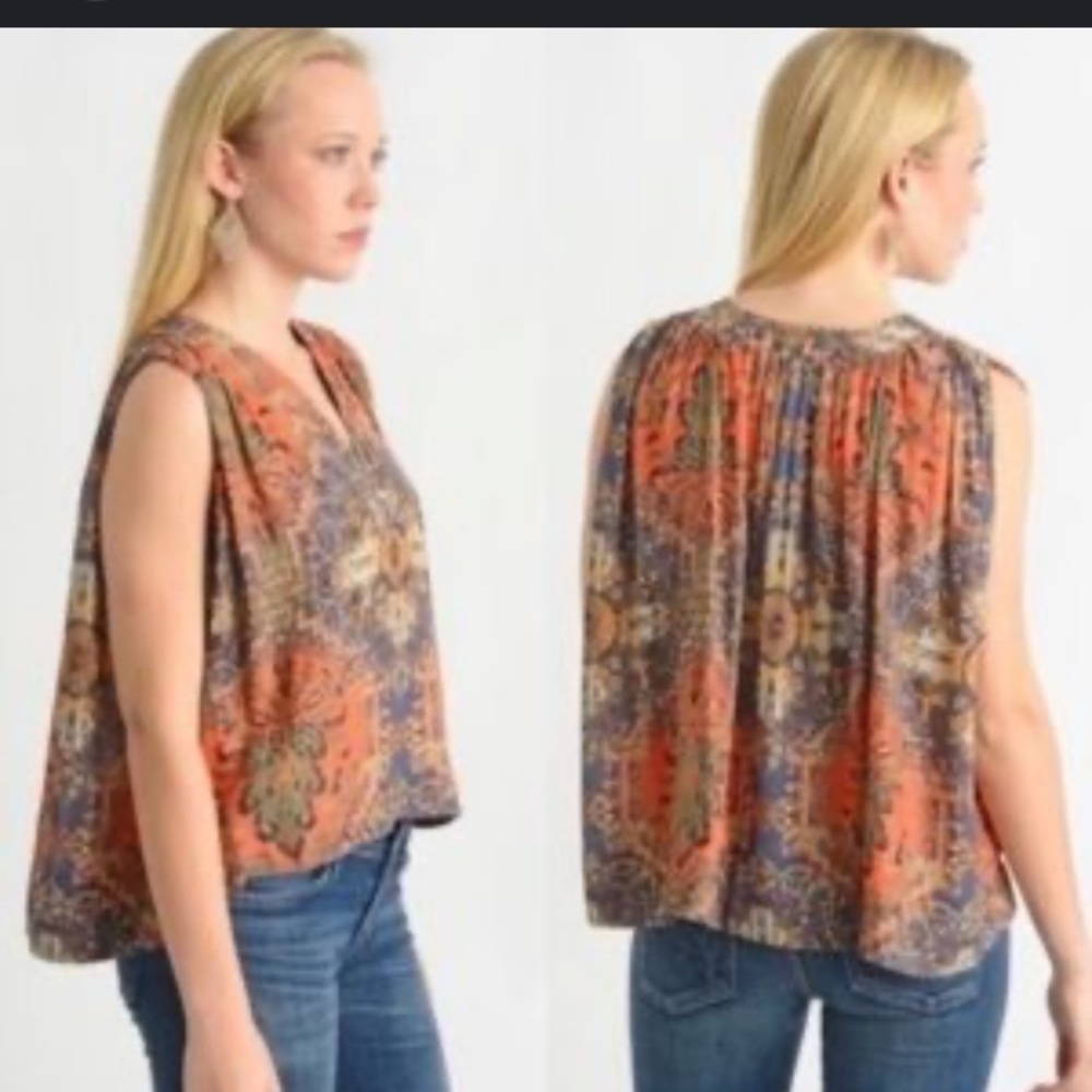 Free people Xs High low Top